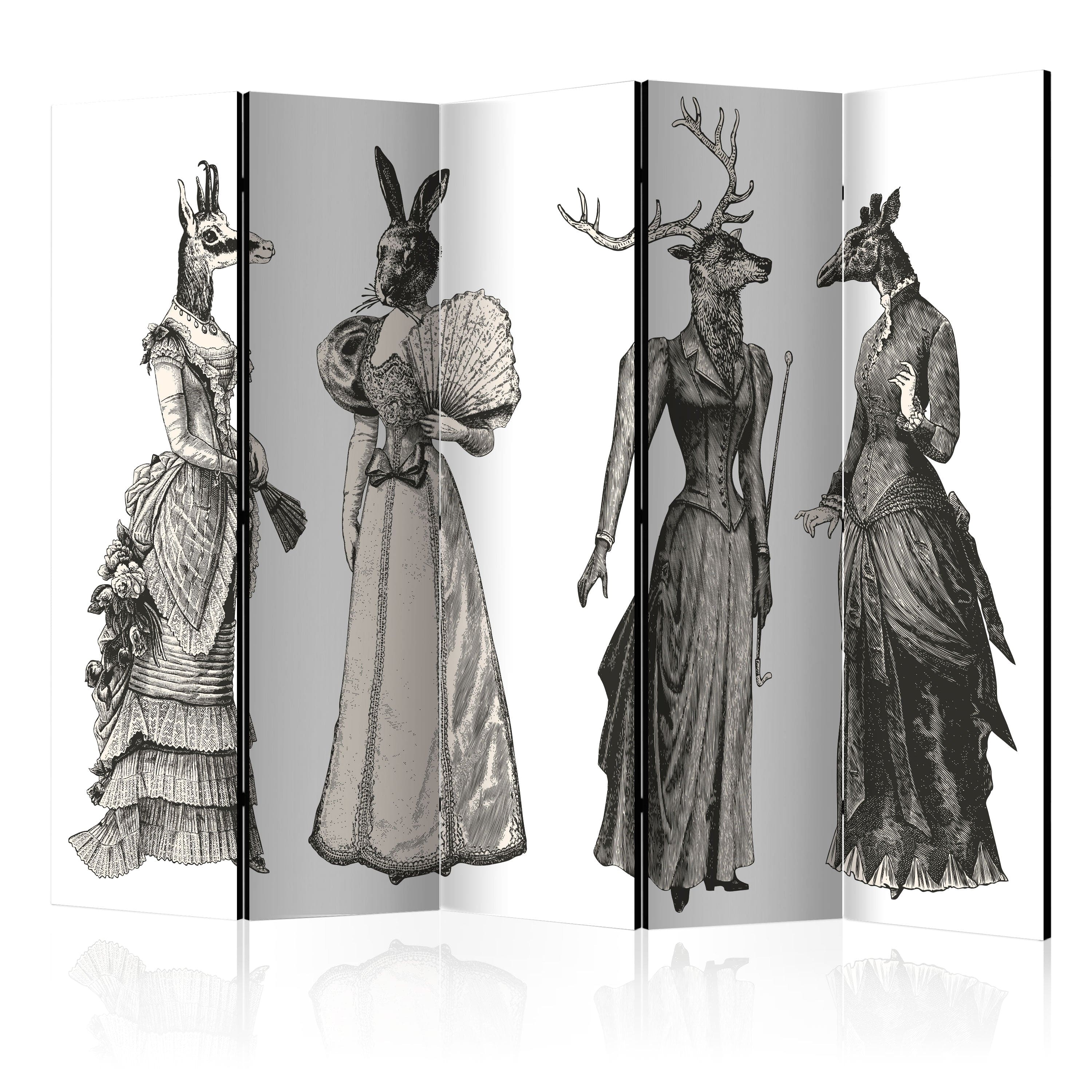 Aizslietnis 5-daļīgs - Stilīgs zooloģiskais dārzs (225x172cm) 225x172 cm Home Trends