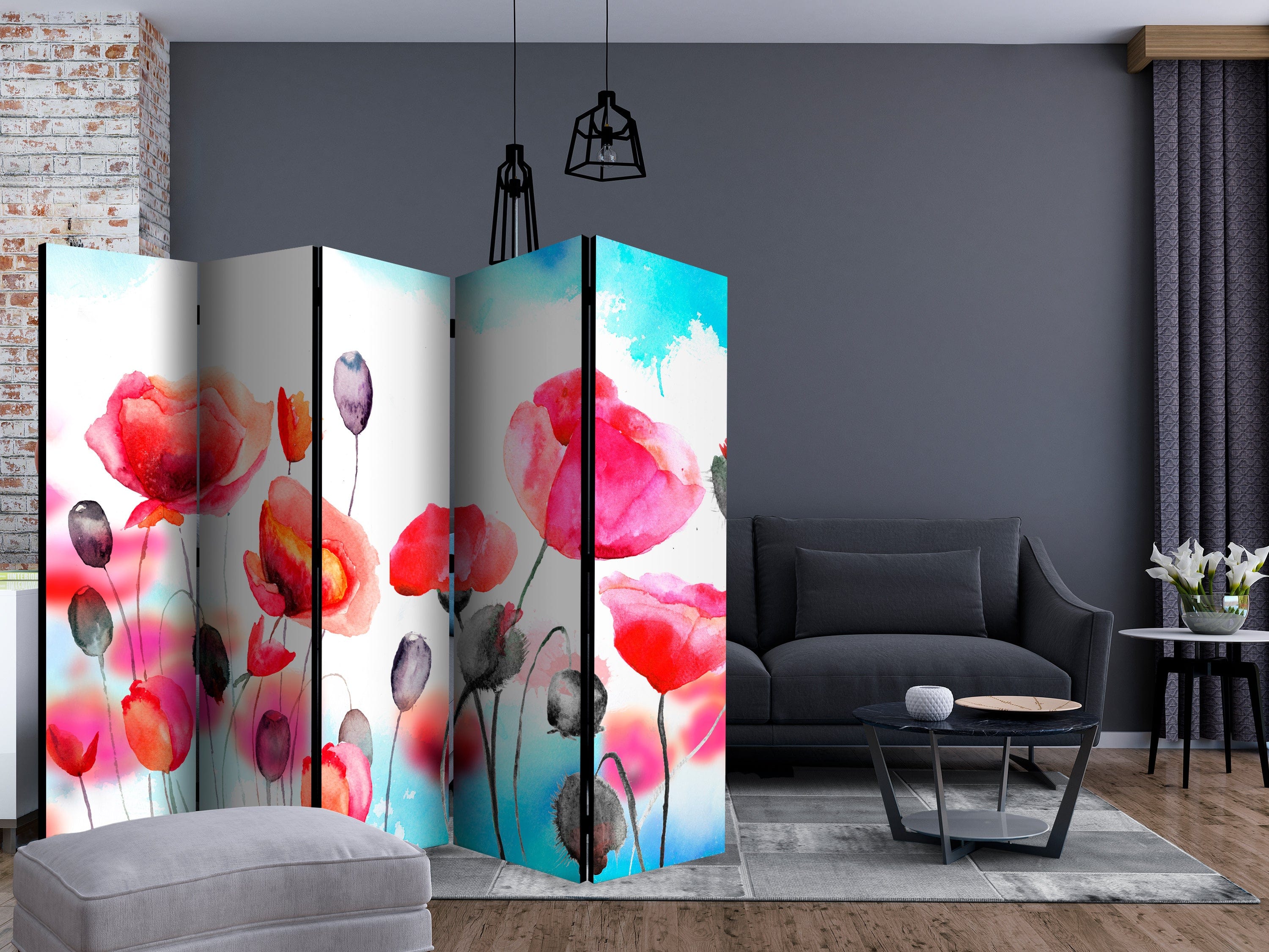 Aizslietnis 5-daļīgs - Šūpošanās ar vēju 2. versija (225x172cm) 225x172 cm Home Trends