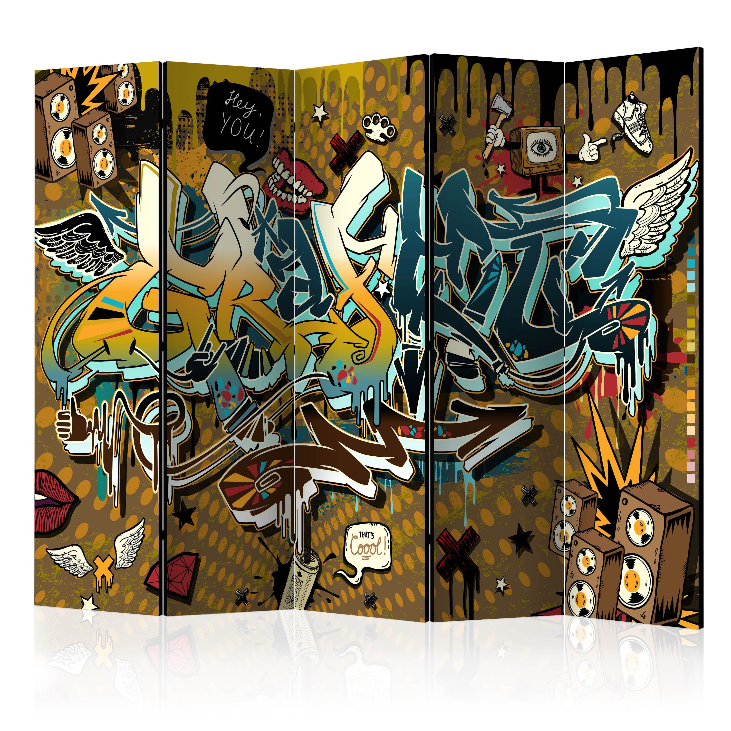 Aizslietnis 5-daļīgs - Tas ir forši (225x172cm) 225x172 cm Home Trends