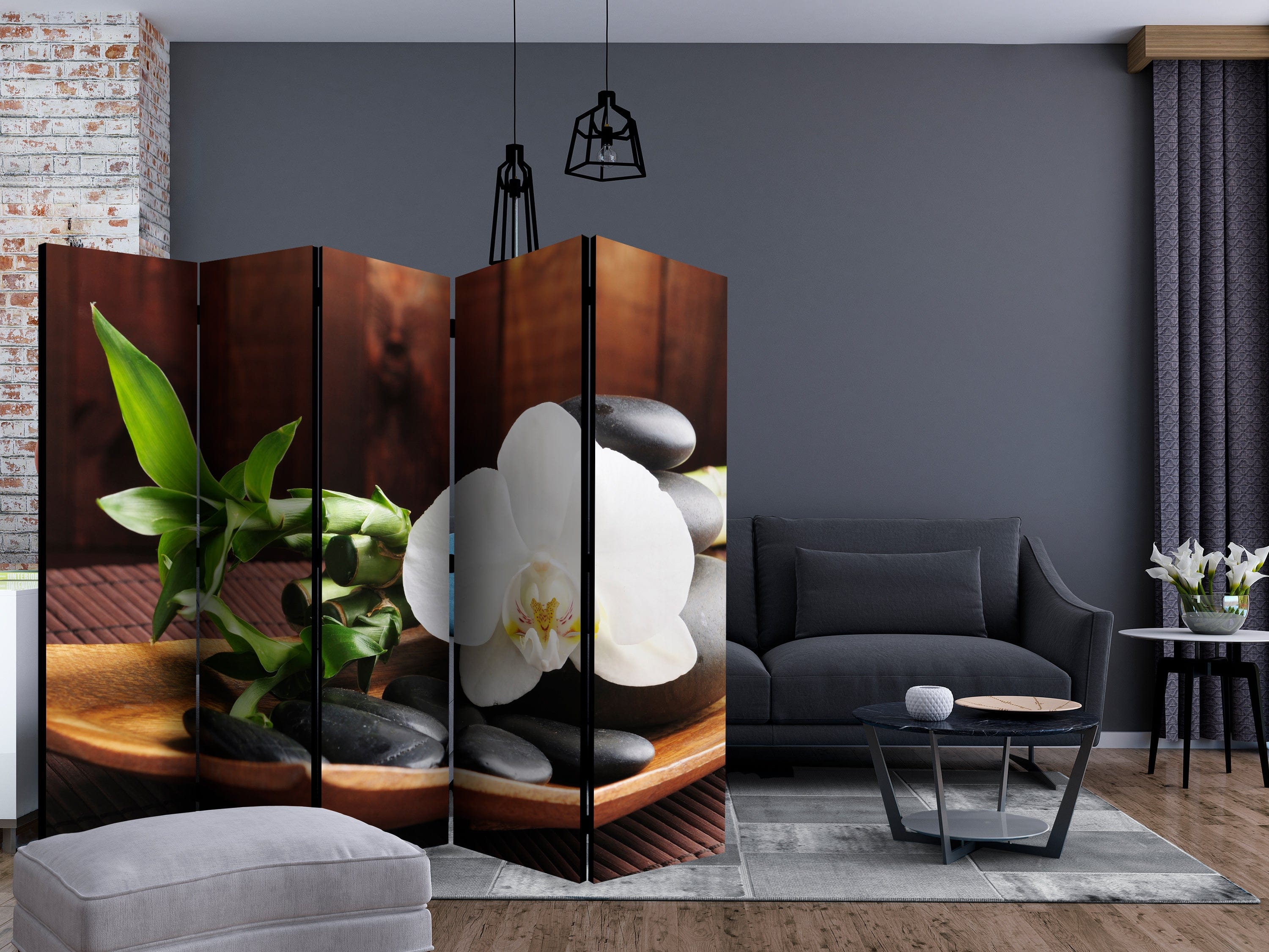 Aizslietnis 5-daļīgs - Templis džen (225x172cm) 225x172 cm Home Trends