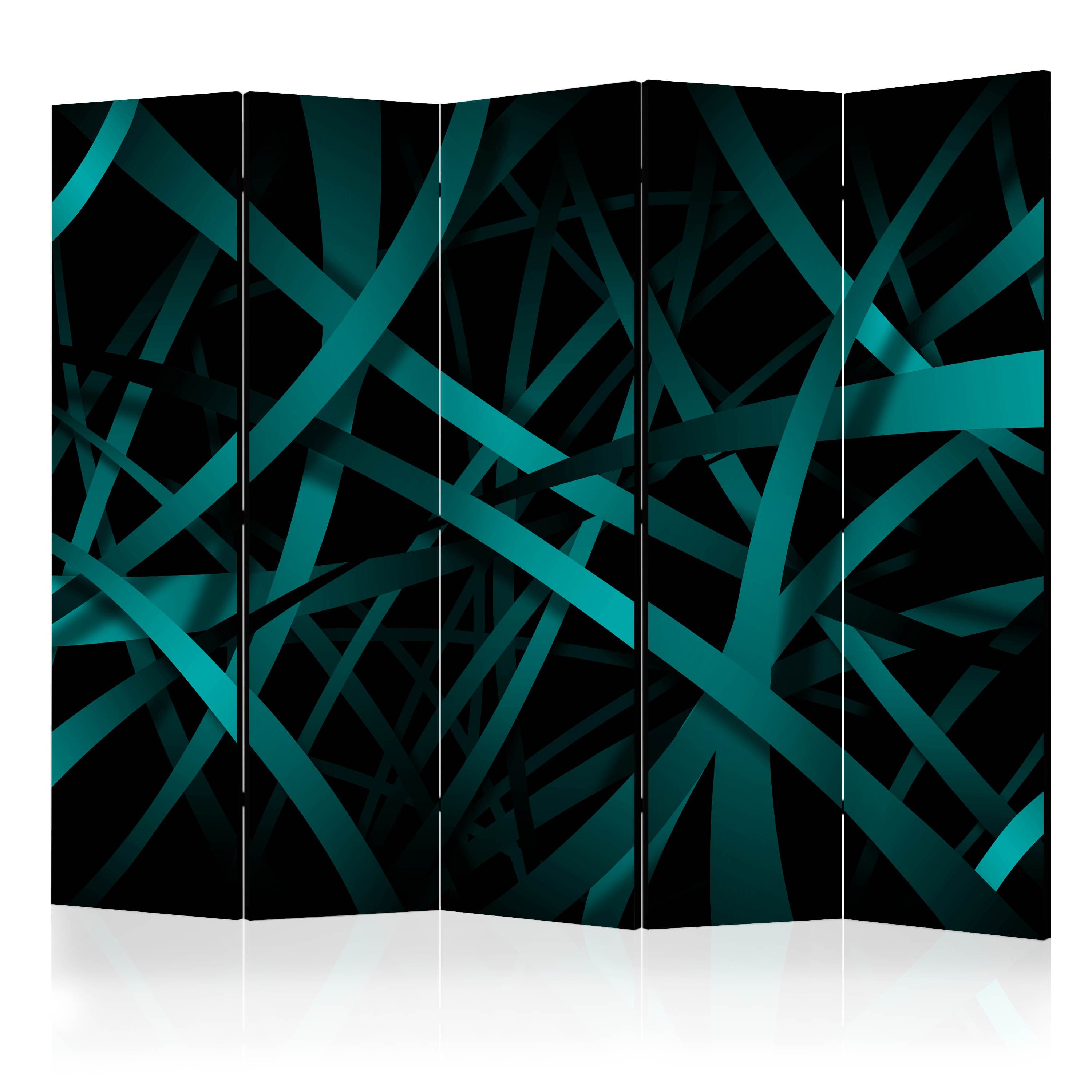 Aizslietnis 5-daļīgs - Tumšs fons (225x172cm) 225x172 cm Home Trends