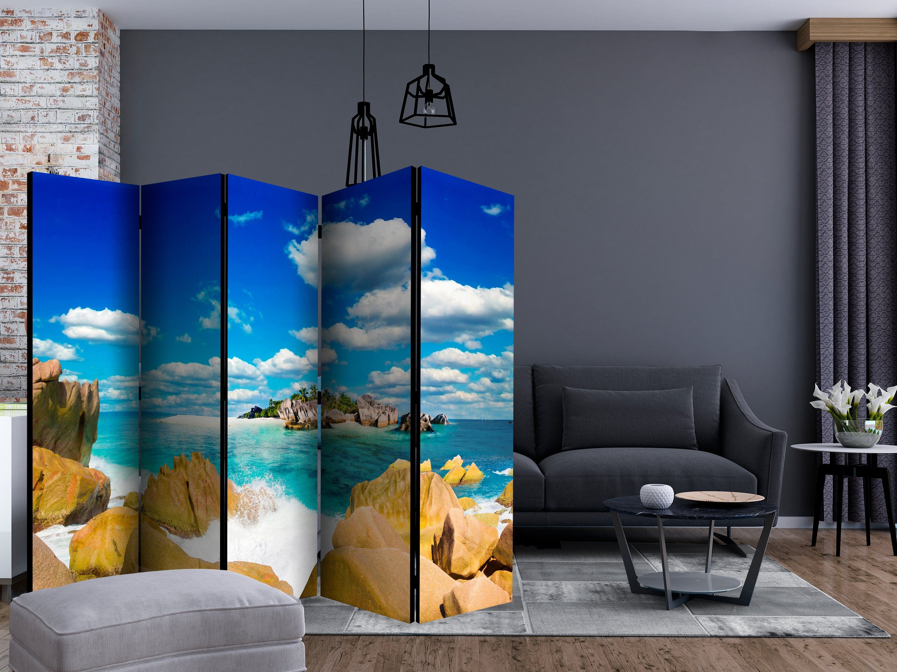 Aizslietnis 5-daļīgs - Vasaras patvērums (225x172cm) 225x172 cm Home Trends