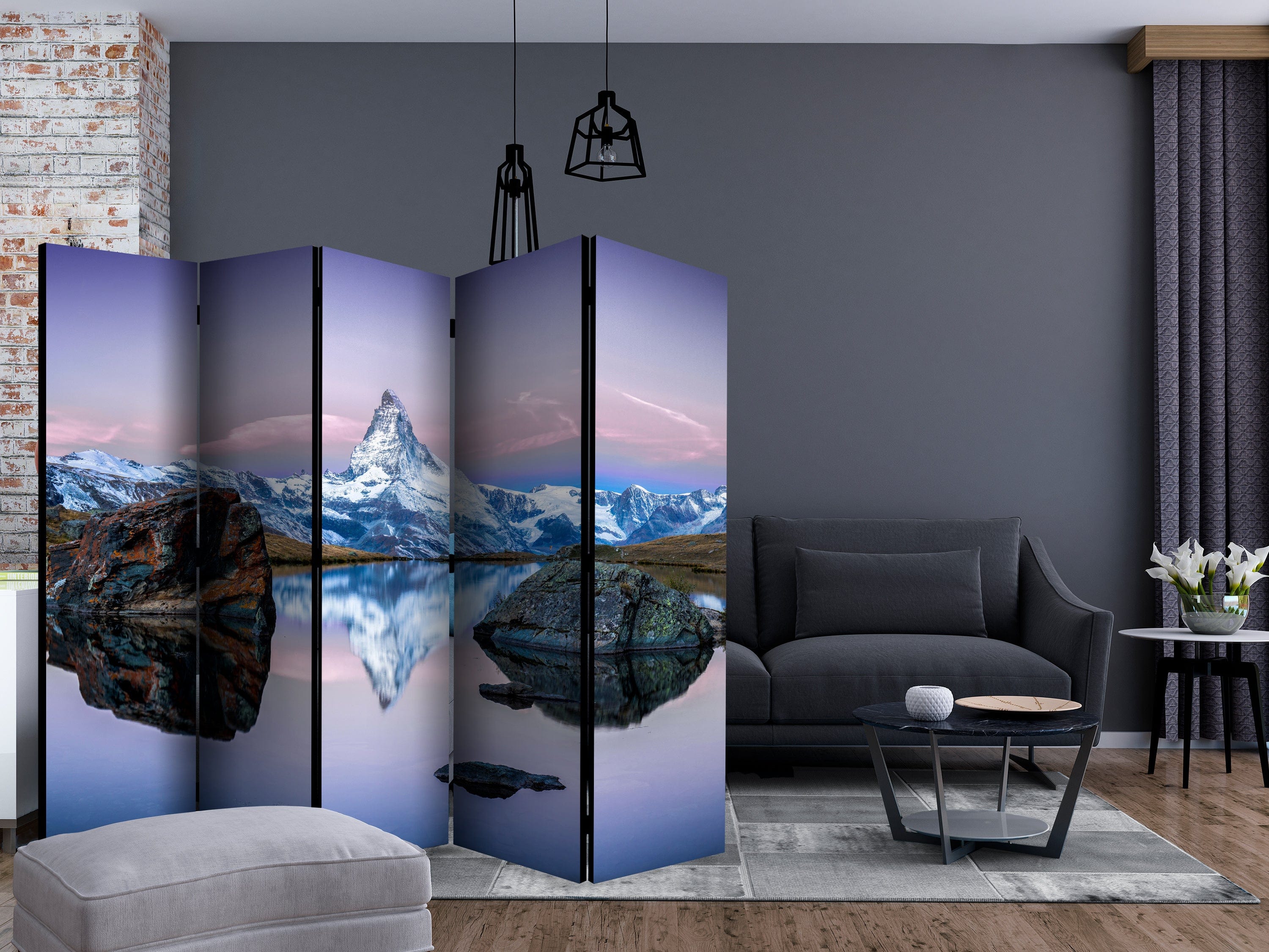 Aizslietnis 5-daļīgs - Vientuļais kalns (225x172cm) 225x172 cm Home Trends