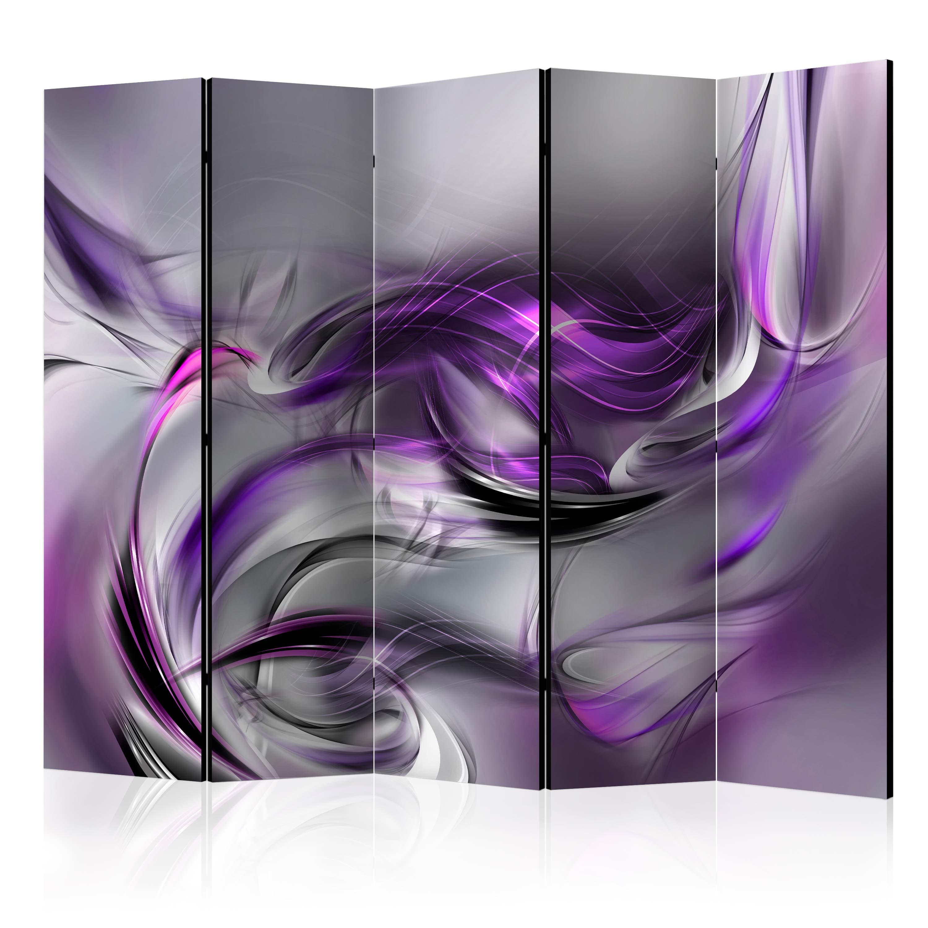 Aizslietnis 5-daļīgs - Violetie virpuļi 4 (225x172cm) 225x172 cm Home Trends
