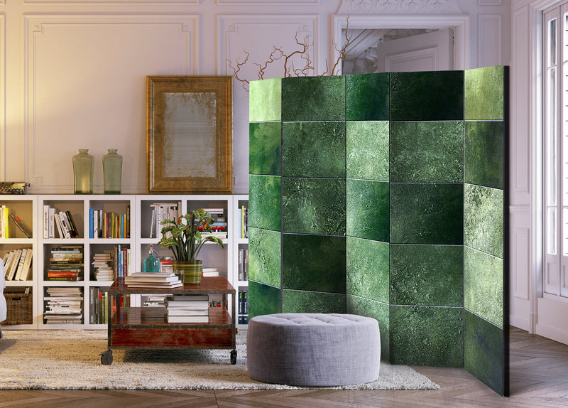 Aizslietnis 5-daļīgs - Zaļš puzzle (225x172cm) 225x172 cm Home Trends