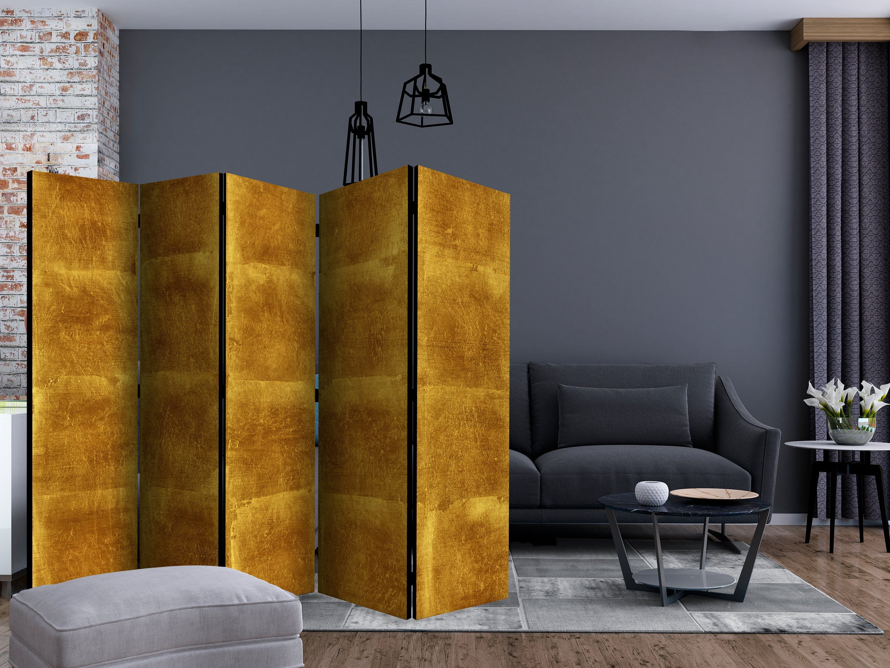 Aizslietnis 5-daļīgs - Zelta būris (225x172cm) 225x172 cm Home Trends