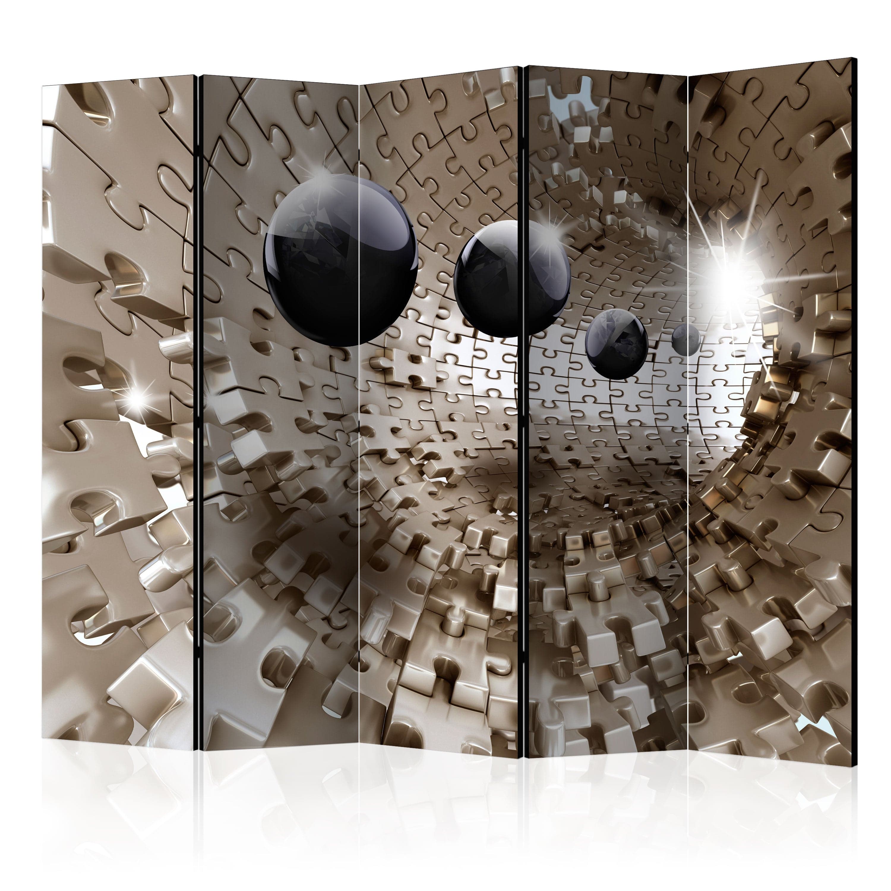 Aizslietnis 5-daļīgs - Zelta puzle (225x172cm) 225x172 cm Home Trends