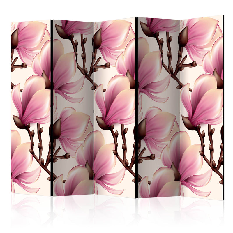 Aizslietnis 5-daļīgs - Ziedošas magnolijas (225x172cm) 225x172 cm Home Trends