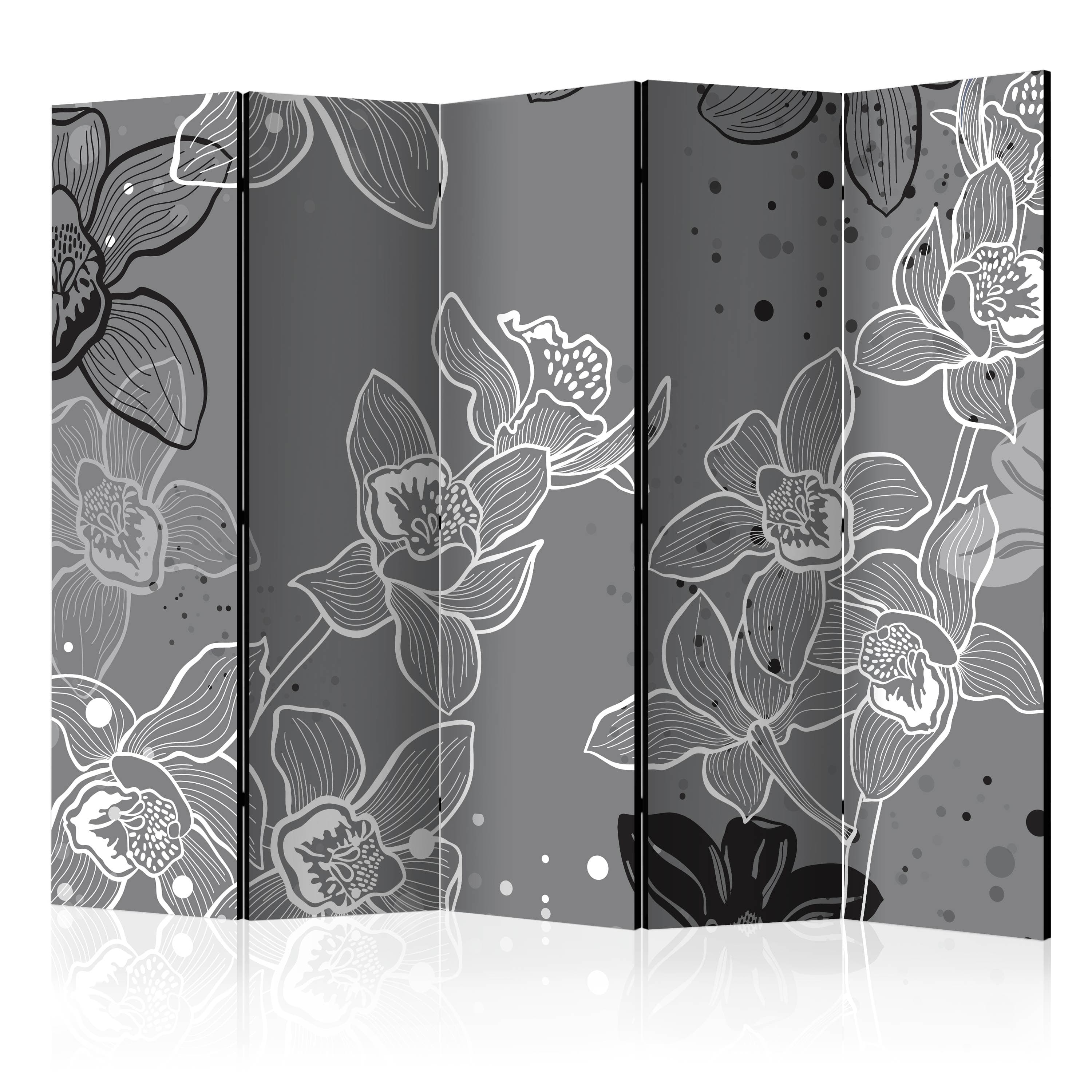 Aizslietnis 5-daļīgs - Ziemas flora (225x172cm) 225x172 cm Home Trends