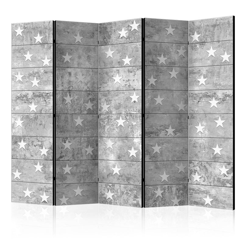 Aizslietnis 5-daļīgs - Zvaigznes uz betona (225x172cm) 225x172 cm Home Trends