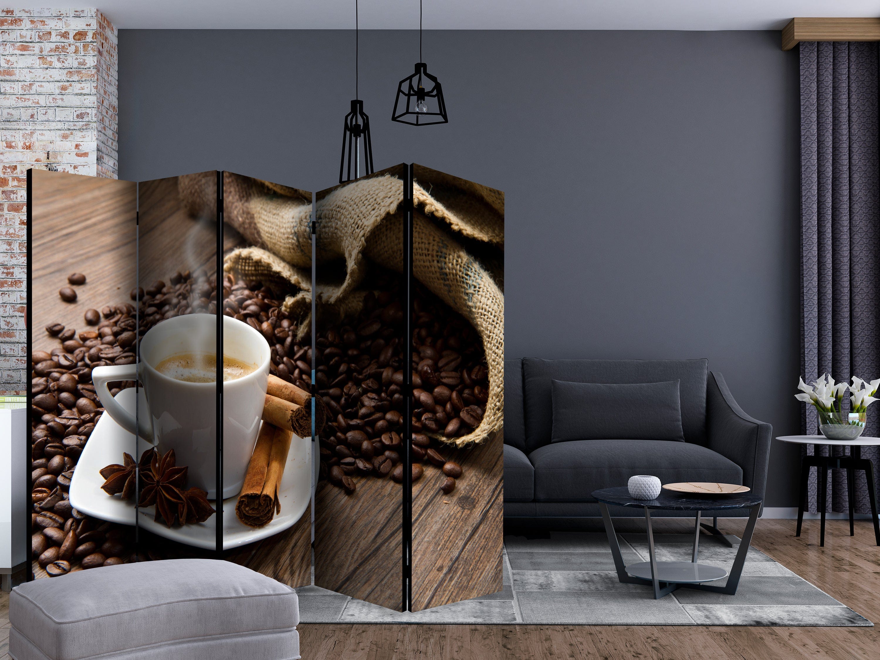 Aizslietnis 5-daļīgs - Zvaigžņu anīsa kafija (225x172cm) 225x172 cm Home Trends