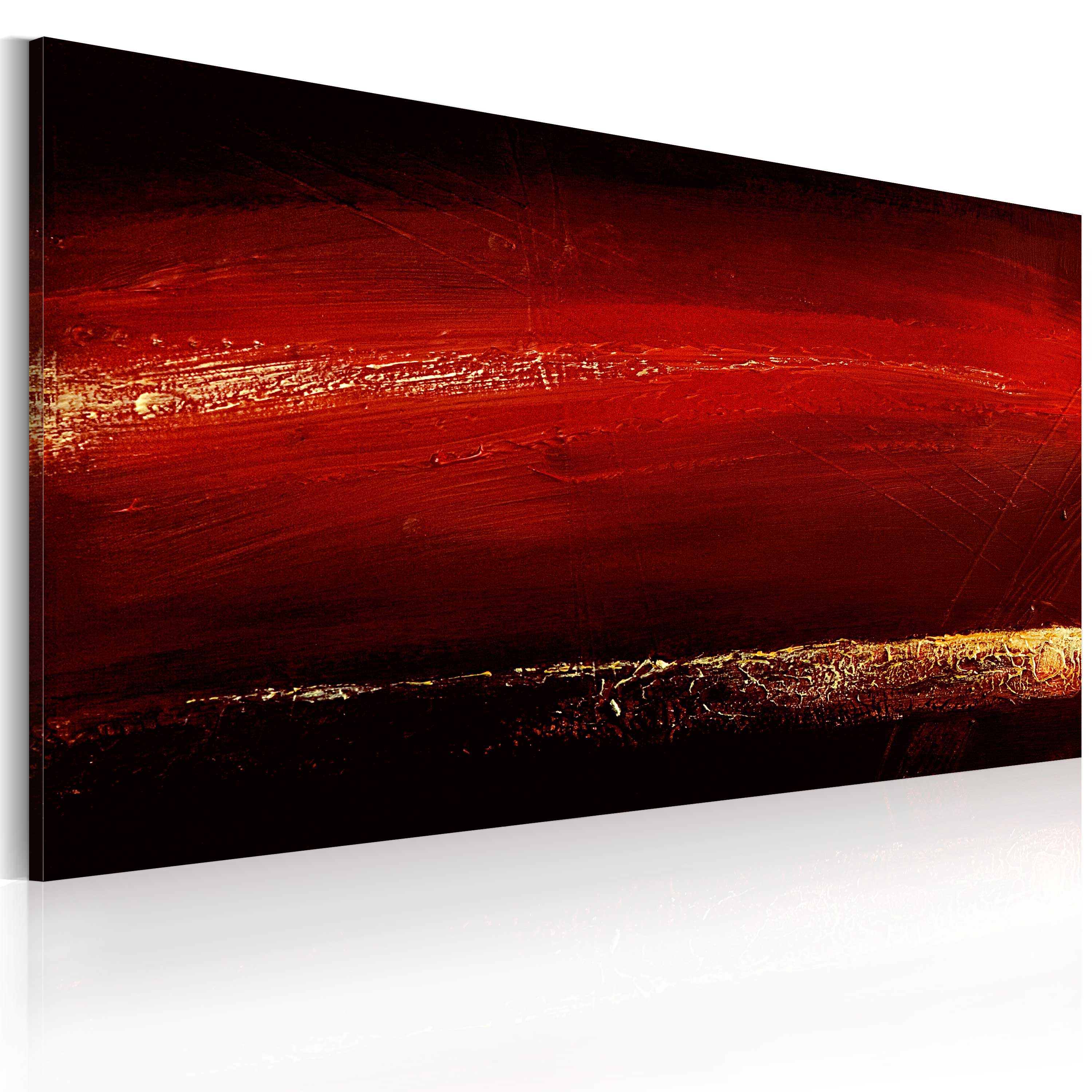 Ar rokām gleznota Kanva - Red lipstick 120x60 Home Trends