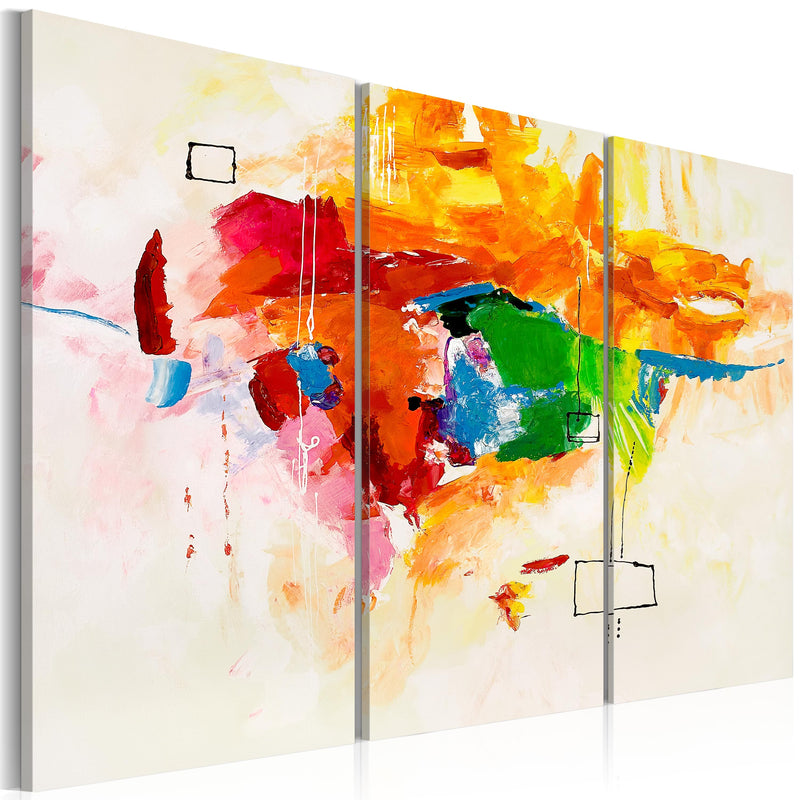 Ar rokām gleznota Kanva - The parrot 120x80 Home Trends