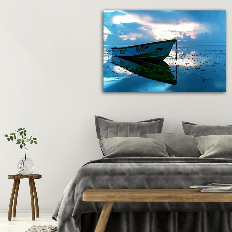 Dekoratīvais panelis - A Boat On The Sea 3  Home Trends Deco