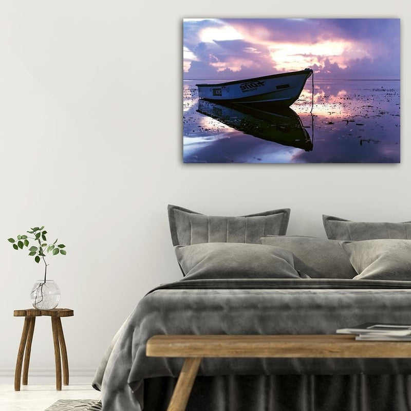 Dekoratīvais panelis - A Boat On The Sea 4  Home Trends Deco