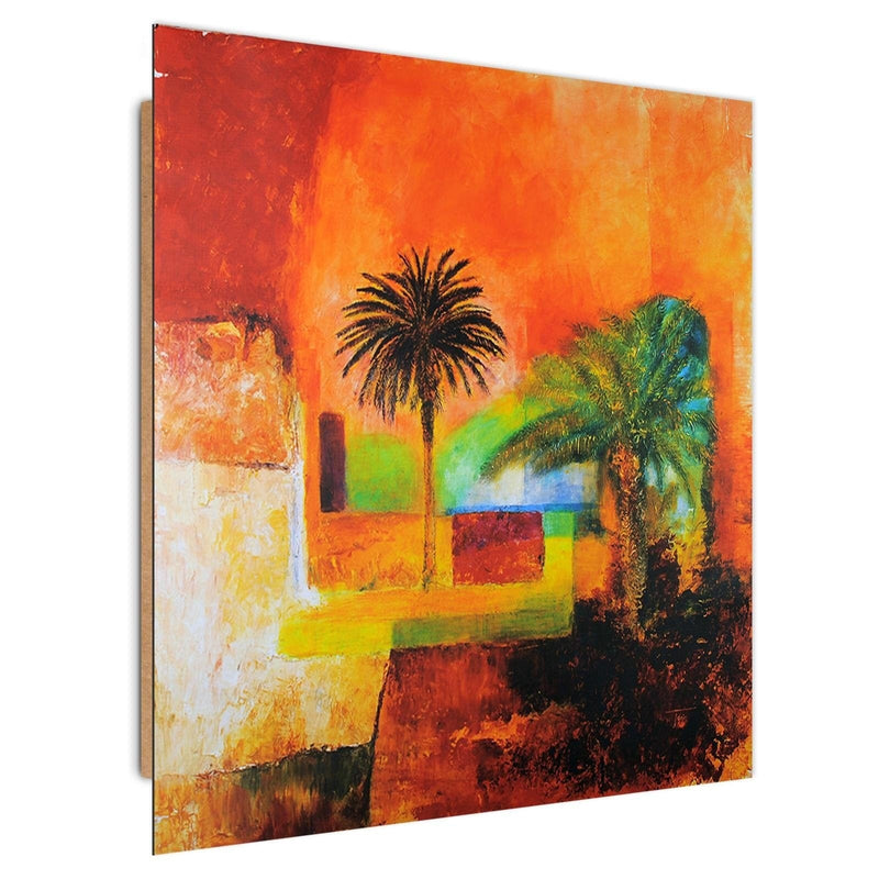 Dekoratīvais panelis - A desert oasis  80x80 Home Trends Deco