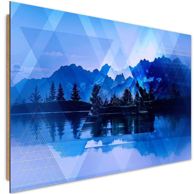 Dekoratīvais panelis - A Lake In The Mountains 1  Home Trends Deco
