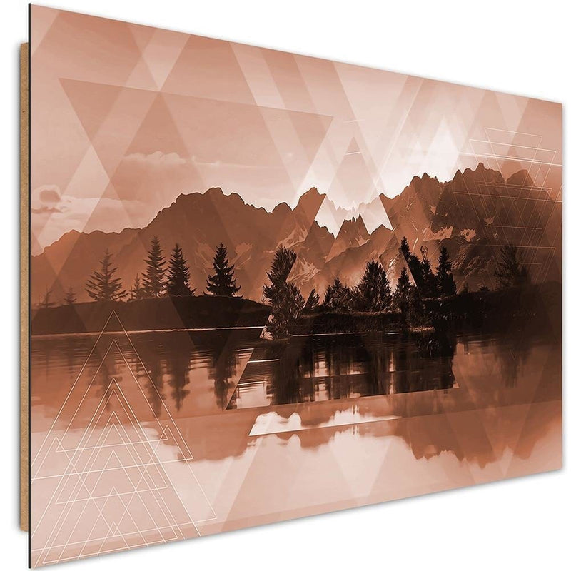 Dekoratīvais panelis - A Lake In The Mountains 2  Home Trends Deco