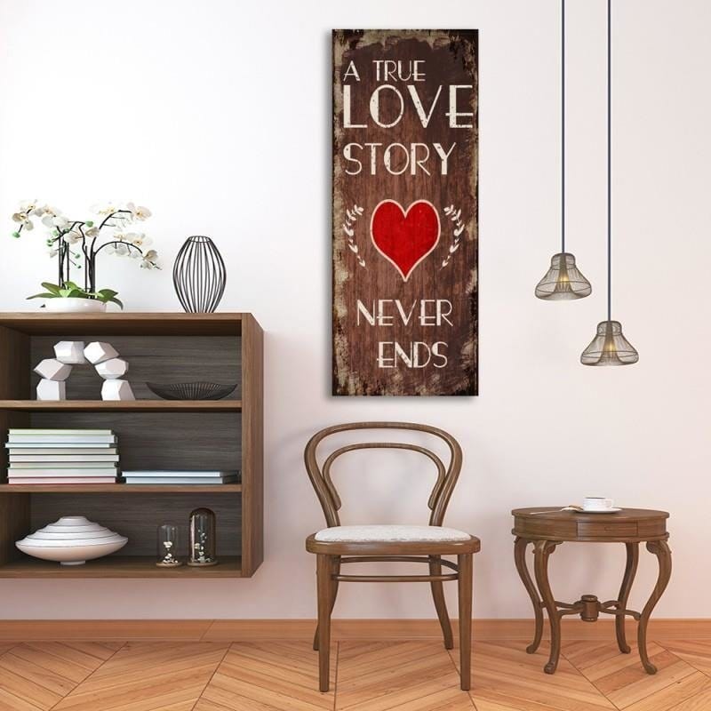 Dekoratīvais panelis - A True Love Story  Home Trends Deco