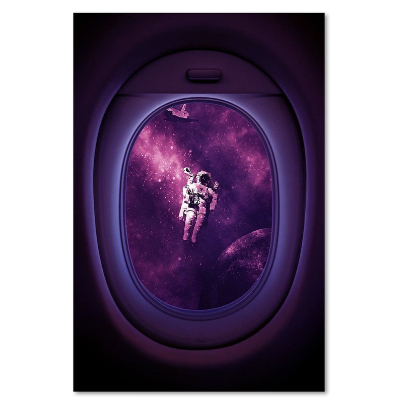 Dekoratīvais panelis - Artwork Image Astronaut Purple  Home Trends Deco