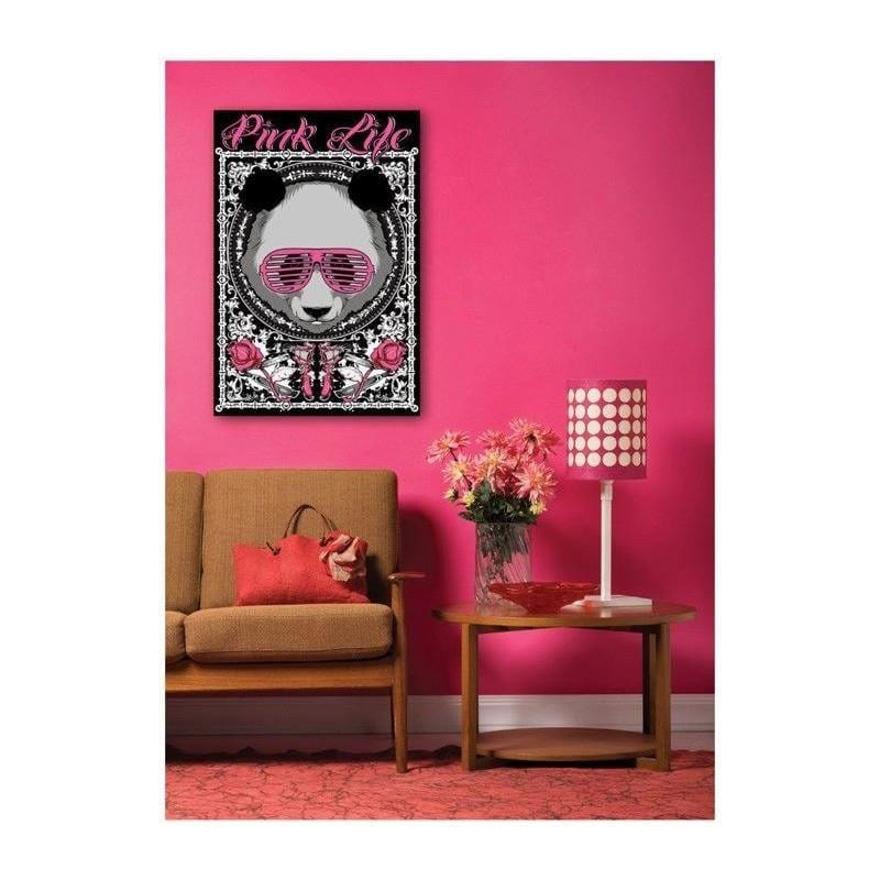 Dekoratīvais panelis - Bear Pink Life  Home Trends Deco