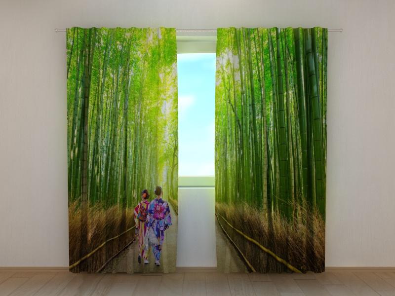 Dienas un nakts aizkari - Aarašijamas bambusa mežs 180 x 140 cm (2X 90x140 cm) / SCREEN E-interjers.lv