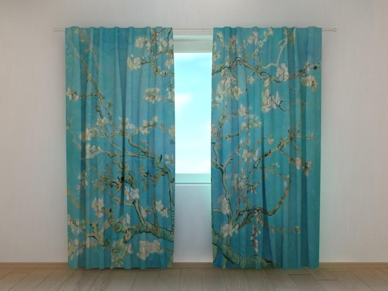 Dienas un nakts aizkari - Amandelbloesem - Vinsents van Gogs 180 x 140 cm (2X 90x140 cm) / SCREEN E-interjers.lv