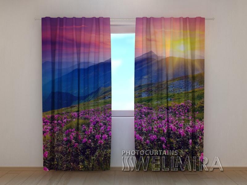 Dienas un nakts aizkari - Fantastiski kalni 180 x 140 cm (2X 90x140 cm) / SCREEN E-interjers.lv