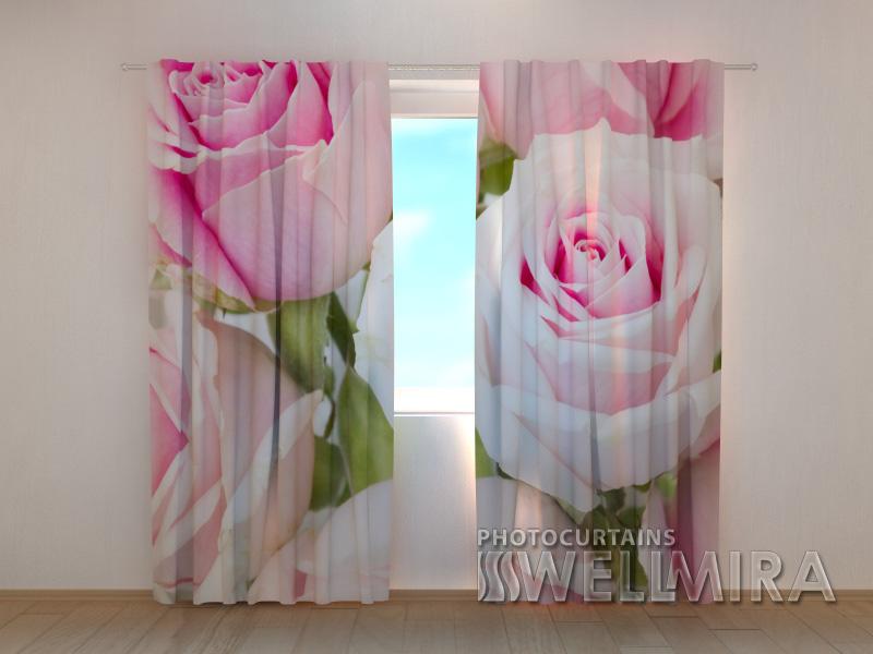 Dienas un nakts aizkari - Karaliskās rozes 180 x 140 cm (2X 90x140 cm) / SCREEN E-interjers.lv
