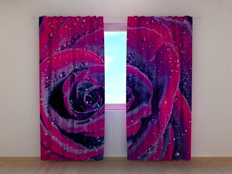 Dienas un nakts aizkari - Mīlestības roze 180 x 140 cm (2X 90x140 cm) / SCREEN E-interjers.lv