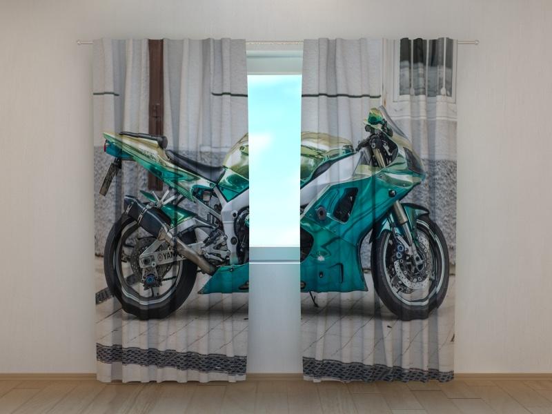 Dienas un nakts aizkari - Motocikls Yamaha 180 x 140 cm (2X 90x140 cm) / SCREEN E-interjers.lv