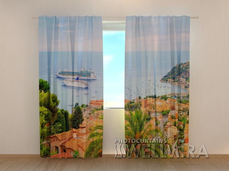 Dienas un nakts aizkari - Nīcas lagūna 180 x 140 cm (2X 90x140 cm) / SCREEN E-interjers.lv