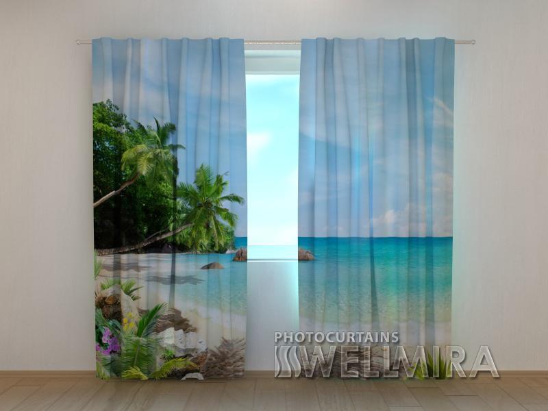 Dienas un nakts aizkari - Siltā piekraste 180 x 140 cm (2X 90x140 cm) / SCREEN E-interjers.lv