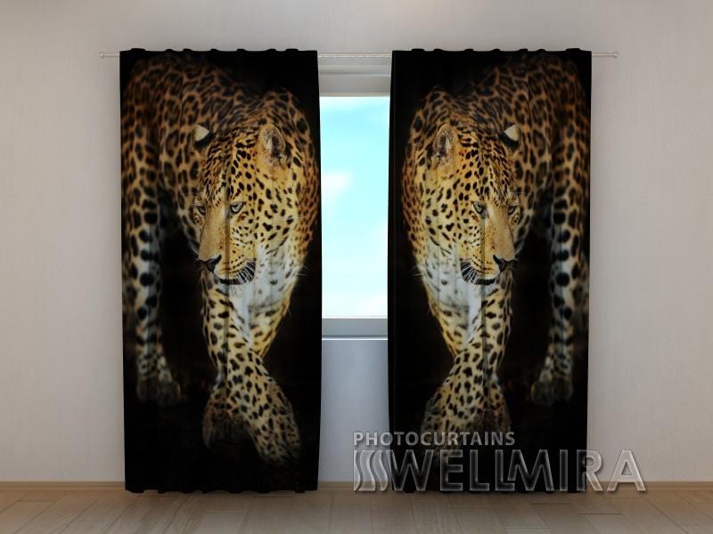 Dienas un nakts aizkari - Skaists jaguārs 180 x 140 cm (2X 90x140 cm) / SCREEN E-interjers.lv