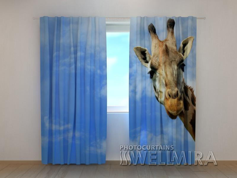 Dienas un nakts aizkari - Žirafes apskāviens 180 x 140 cm (2X 90x140 cm) / SCREEN E-interjers.lv