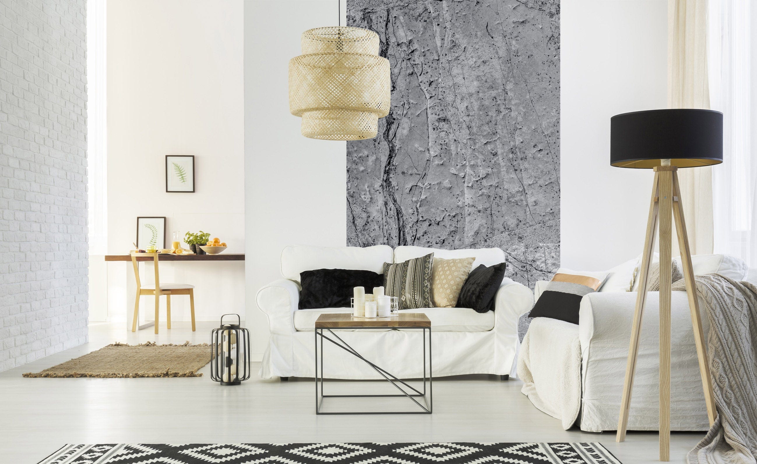 Flizelīna fototapetes ar betona sienu - Betona tekstūra pelēkā krāsā 150 x 250 cm D-ART
