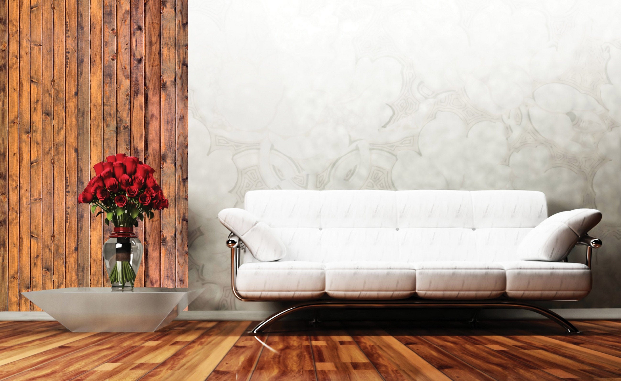 Flizelīna fototapetes ar koka imitāciju - Koka dēļi 150 x 250 cm D-ART