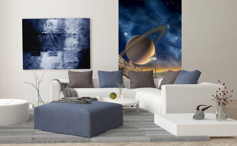 Flizelīna fototapetes ar kosmosu - Kosmosa ainava 150 x 250 cm D-ART