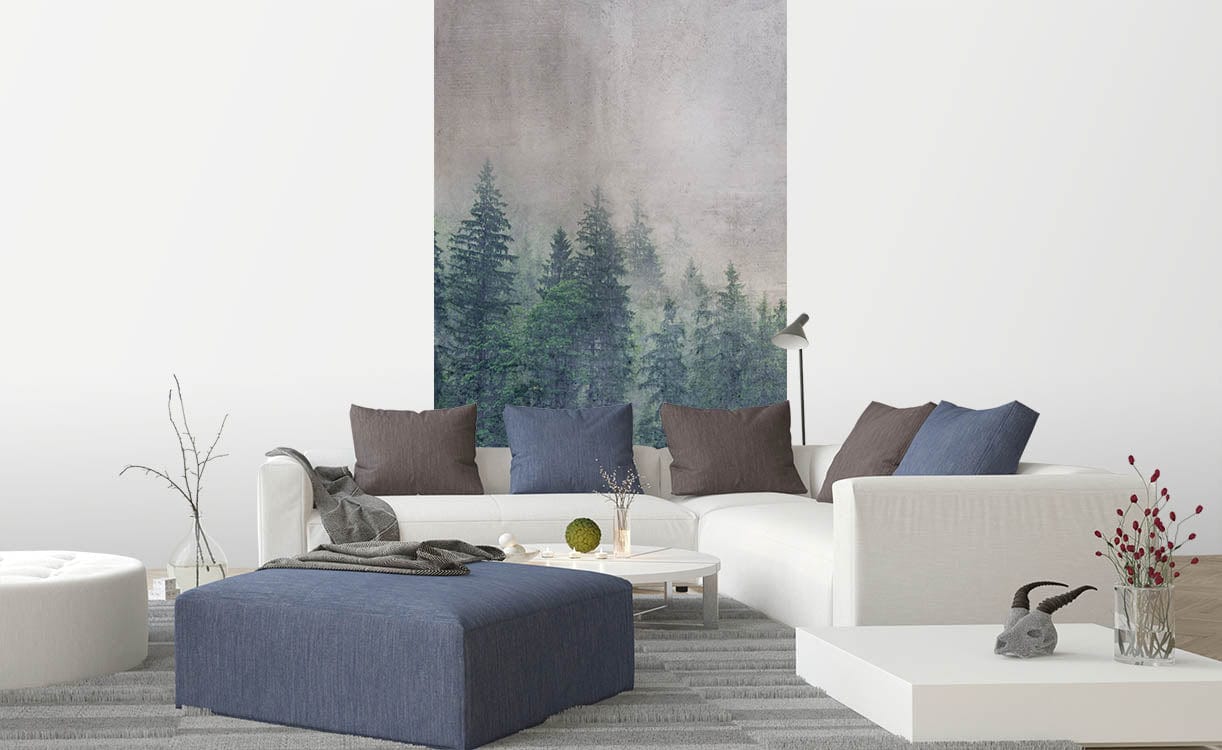 Flizelīna fototapetes ar meža skatu - Meža stāsti 150 x 250 cm D-ART