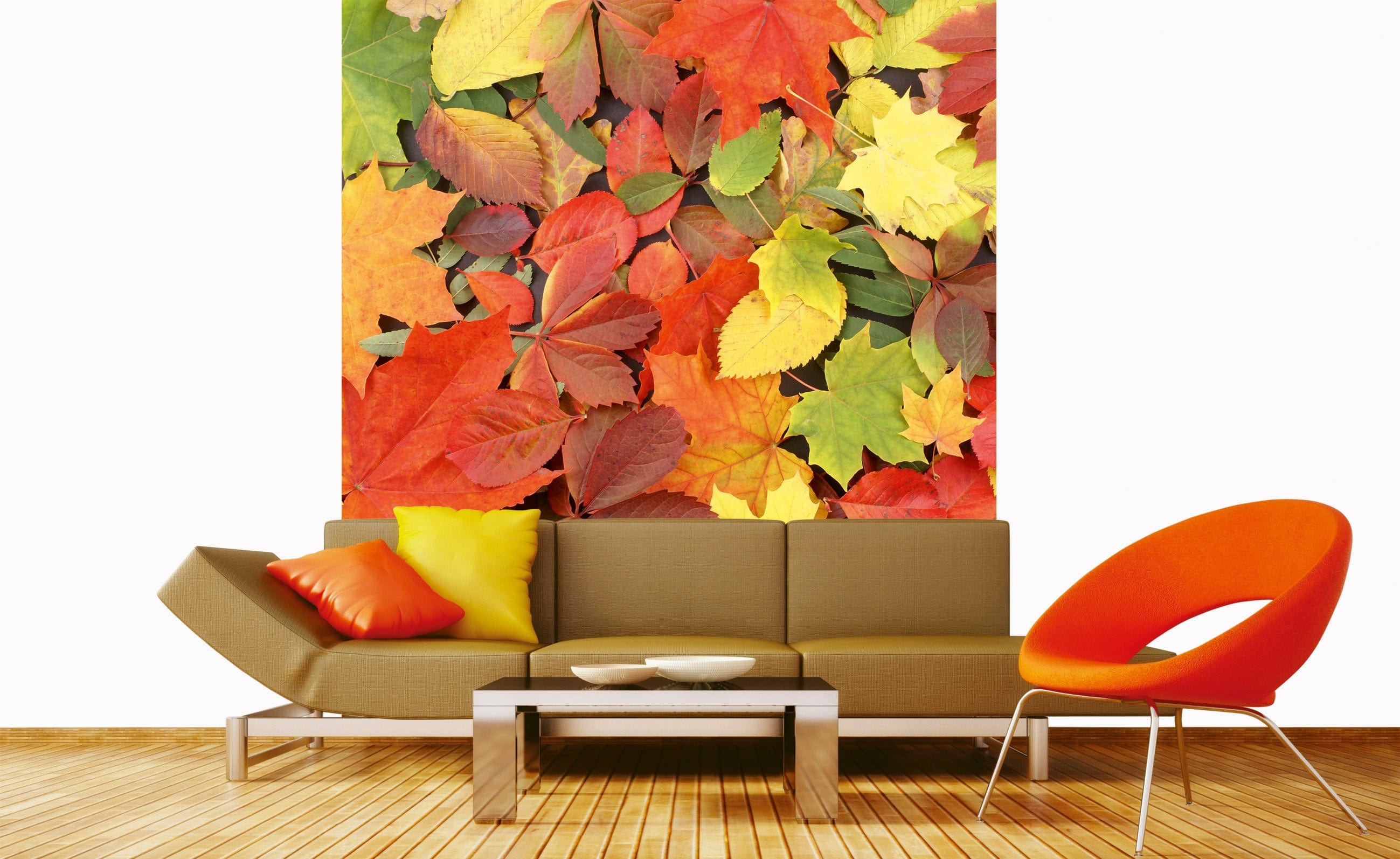 Flizelīna fototapetes ar rudens rakstu - Rudens krāsas 225 x 250 cm D-ART