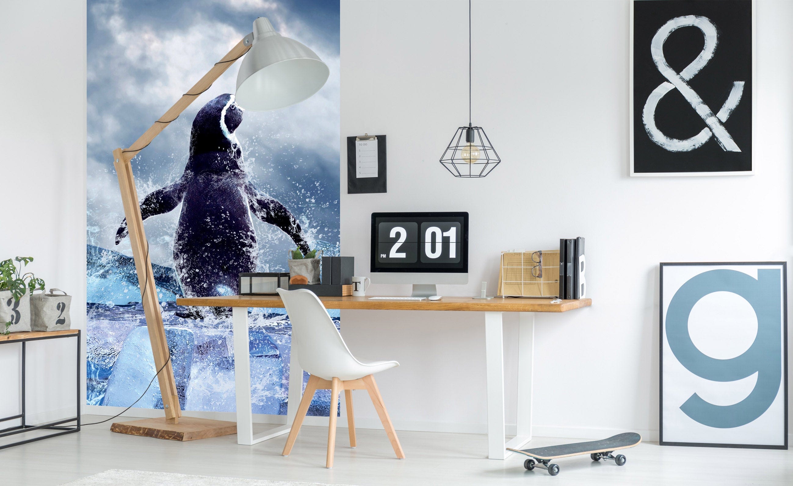 Flizelīna fototapetes - Pingvīns 150 x 250 cm D-ART