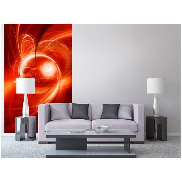 Flizelīna fototapetes - Sarkana abstrakcija 150 x 250 cm D-ART