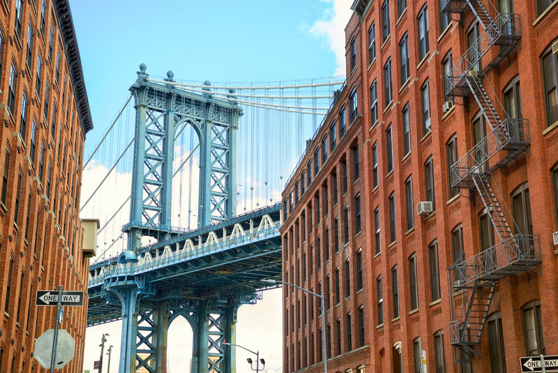Flizelīna fototapetes - Skats uz Manhetenas tiltu D-ART