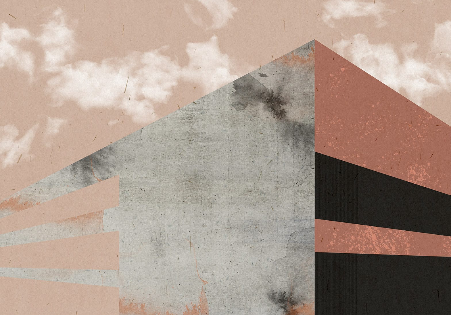 Fototapetes ar abstrakta rakstu - Arizonas debesis Tapetenshop.lv