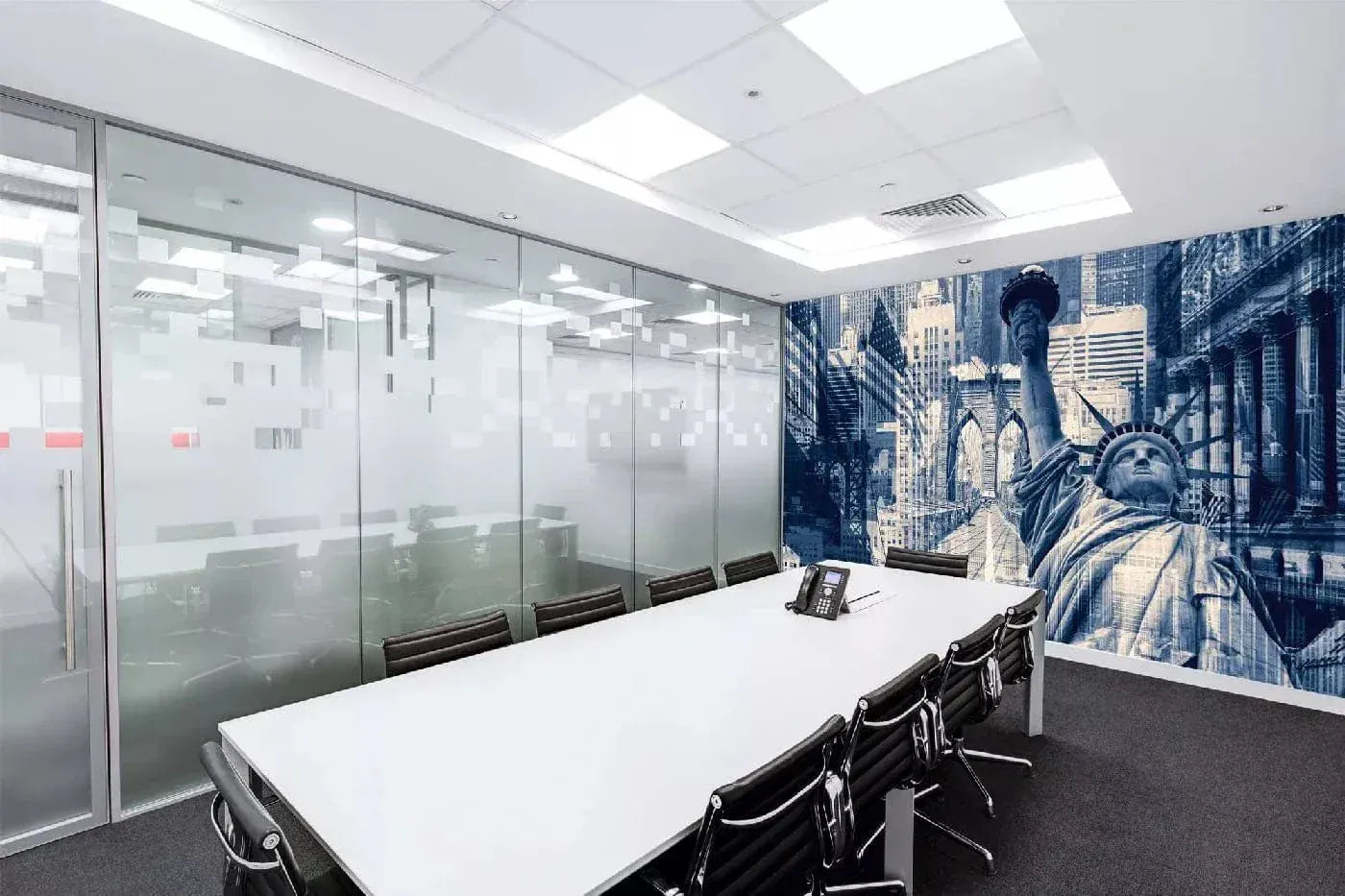 Fototapetes ar ASV tematiku - Ņujorkas kolāža, 375x250 cm D-ART