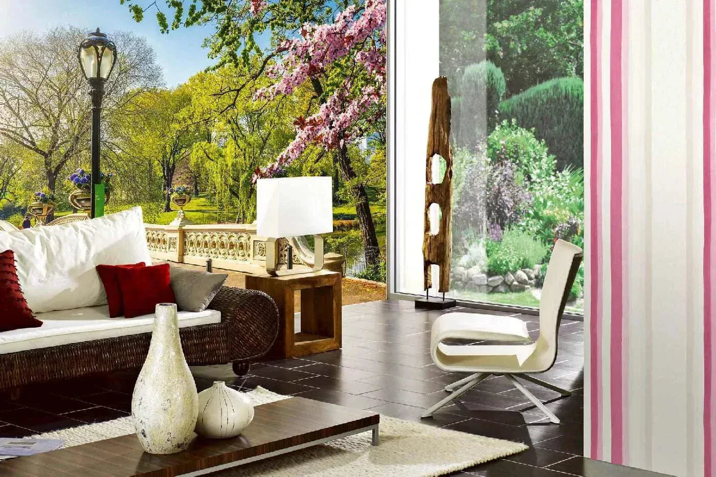 Fototapetes ar ASV tematiku - Tilts Centrālajā parkā, Ņujorkā, 375x250 cm D-ART