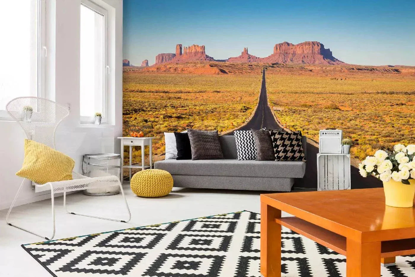 Fototapetes ar dabu - Ceļš Jūtā, 375x250 cm D-ART