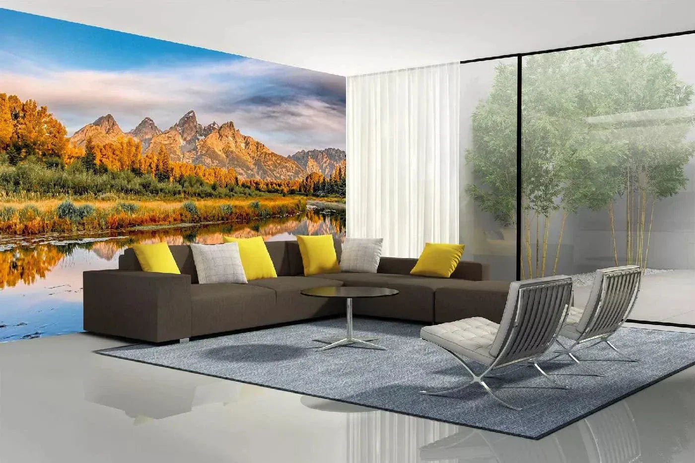 Fototapetes ar dabu - Grand Teton nacionālais parks, 375x250 cm D-ART