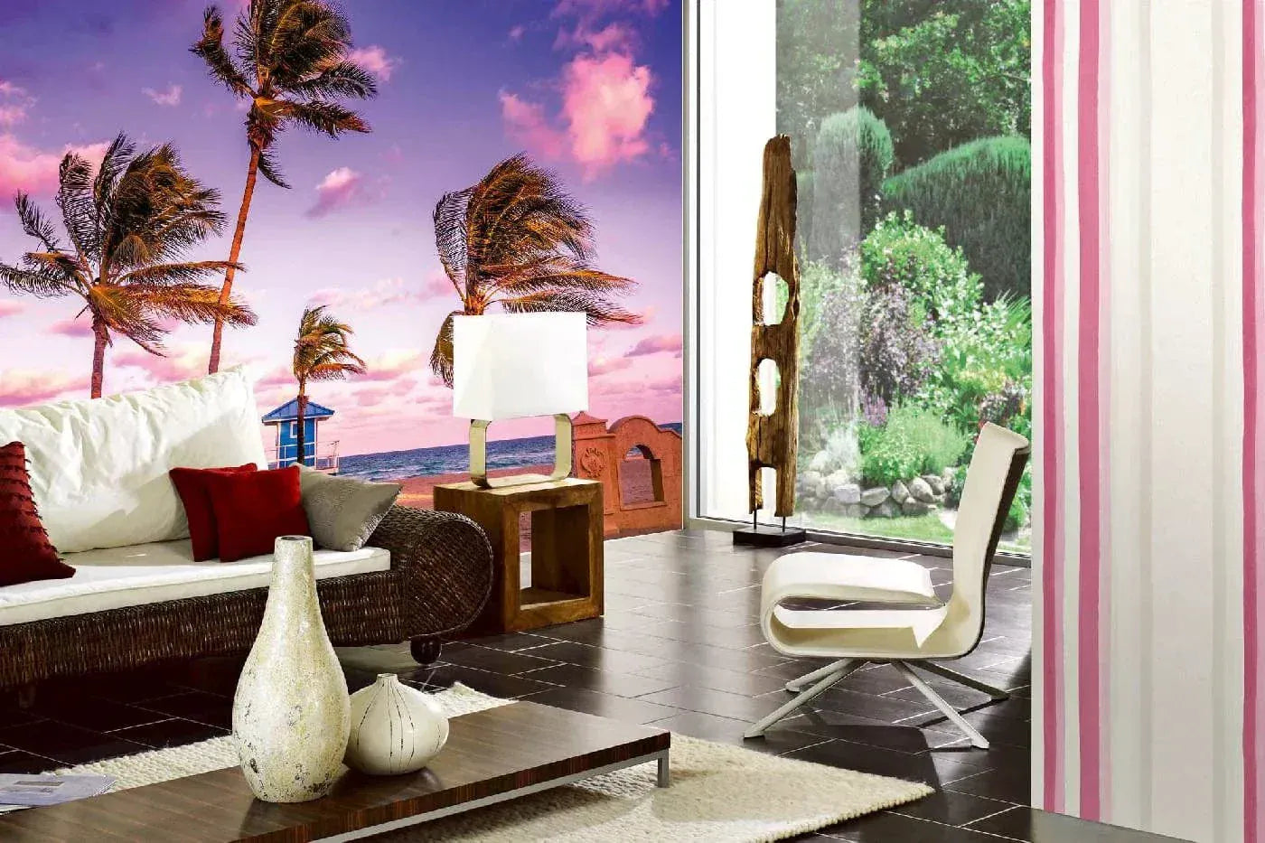 Fototapetes ar dabu - Holivudas pludmale, 375x250 cm D-ART