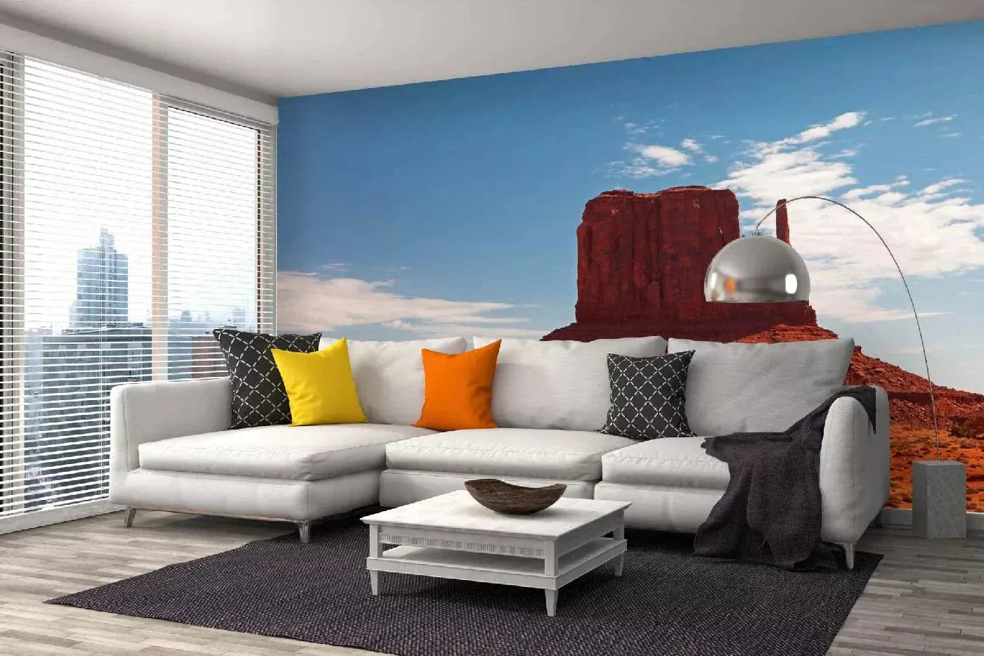 Fototapetes ar dabu - Klinšu virsotnes, 375x250 cm D-ART